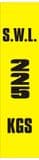 1q - SWL 225 KGS (V) label
