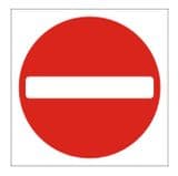 1s - No Entry sign