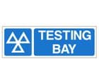 1t - H/duty MOT Testing Bay sign