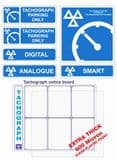 1u - H/Duty Tachograph 7 signs pack
