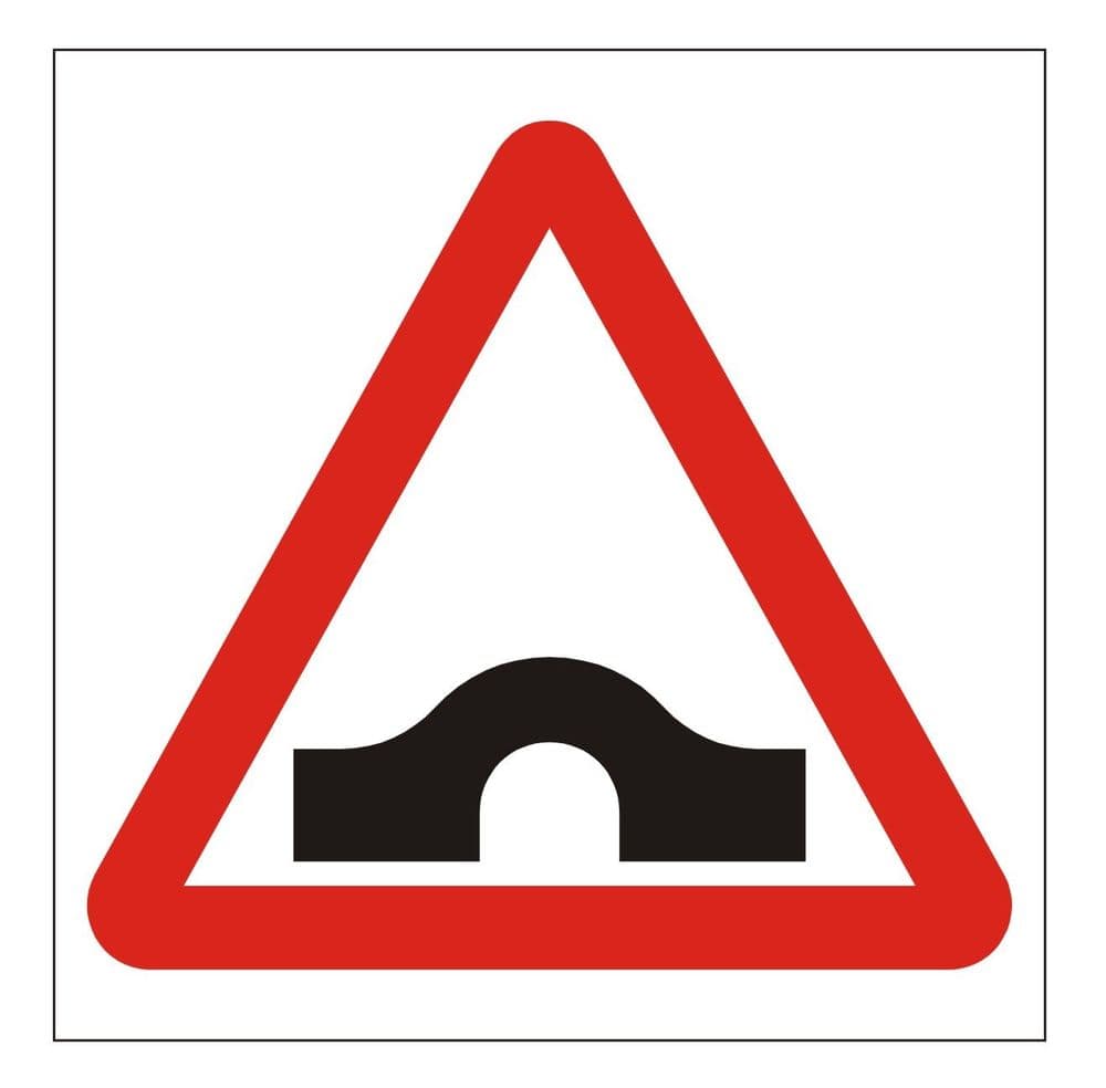 Humpy Bridge Sign 1v - Hump Bridge sign