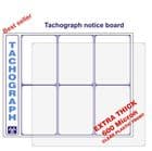 1w - Tachograph Standard Notice board