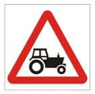 1w - Tractors On Road sign