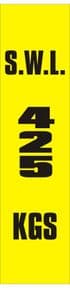 1y - SWL 425 KGS (V) label