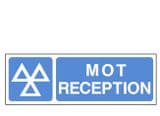 1z - MOT Reception sign