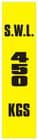1z - SWL 450 KGS (V) label