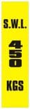 1z - SWL 450 KGS (V) label
