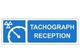2a - H/Duty Tachograph Reception sign