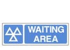 2a - MOT Waiting Area sign
