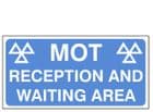 2b - MOT Reception & Waiting Area sign