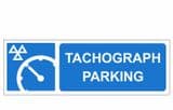 2c - H/Duty Tachograph Parking sign