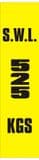 2c - SWL 525 KGS (V) label