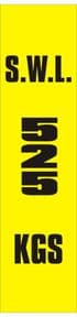 2c - SWL 525 KGS (V) label