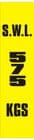 2e - SWL 575 KGS (V) label