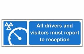2f - H/Duty Tachograph All Drivers Visitors sign