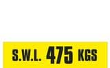2f - SWL 475 KGS (H) label