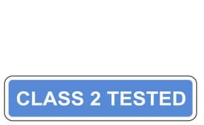 2j - MOT Class 2 Tested sign