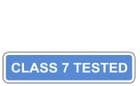 2n - MOT Class 7 Tested signs