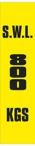 2n - SWL 800 KGS (V) label