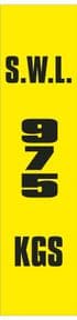 2u - SWL 975 KGS (V) label
