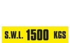 3c - SWL 1500 KGS (H) label