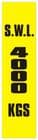 3e - SWL 4000 KGS (V) label