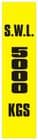 3g - SWL 5000 KGS (V) label