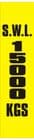 3i - SWL 15000 KGS (V) label