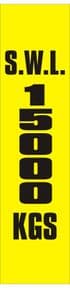 3i - SWL 15000 KGS (V) label