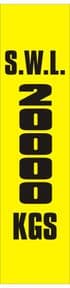 3j - SWL 20000 KGS (V) label