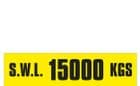 3o - SWL 15000 KGS (H) label