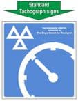 E - Standard Tachograph signs