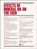 EFFECTS OF MINERAL OIL ON THE SKIN