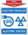 I - Electric & Hybrid Vehicle Signs