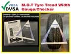P - MOT Tyre tread checker 'triangle'