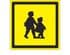 School Bus Signs - Rigid and self adhesive, Reflective and Non reflective, 2 sizes 45x45cm & 30x30cm
