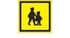 School Bus Signs - Rigid and self adhesive, Reflective and Non reflective, 2 sizes 45x45cm & 30x30cm