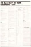 THE ELECTRICITY AT WORK REGULATIONS 1989
