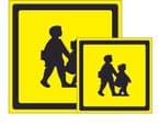 U - School Children Bus signs