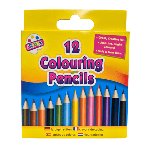 12 Colouring Pencils