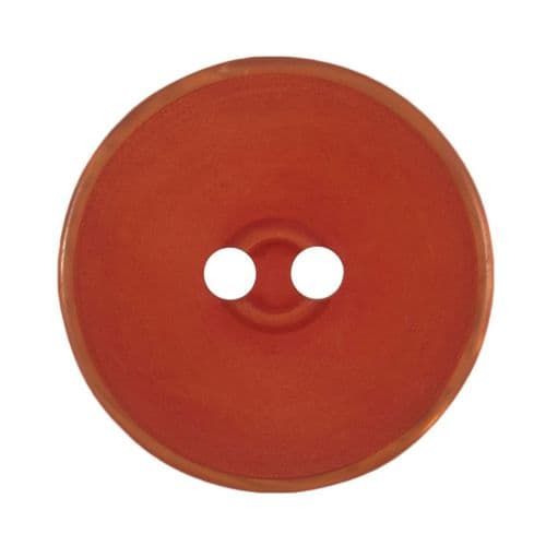 2 Hole Matte Effect Button - 34mm