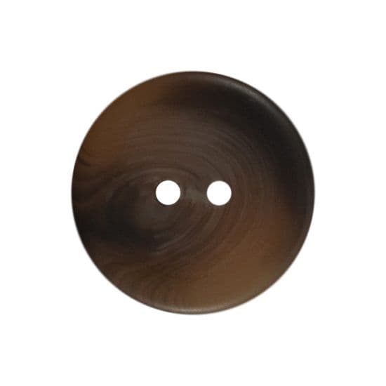 2 Hole Round Tortoiseshell Button - 22mm LB39 6