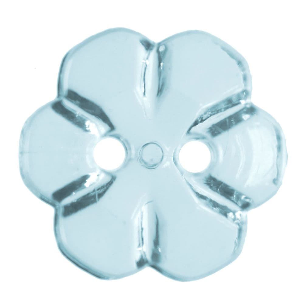 2 Hole Six Petal Button - 11mm