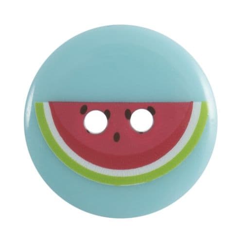 2 Hole Watermelon Button - 19mm