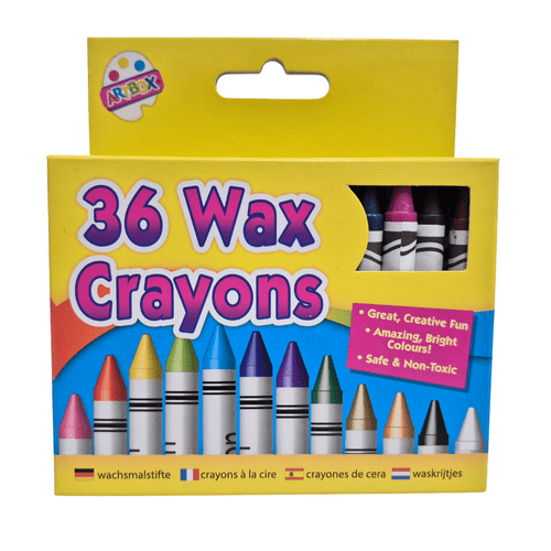 36 Wax Crayons