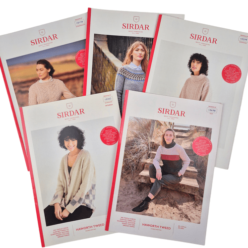 5 x Hayworth Tweed Knitting Patterns (1)