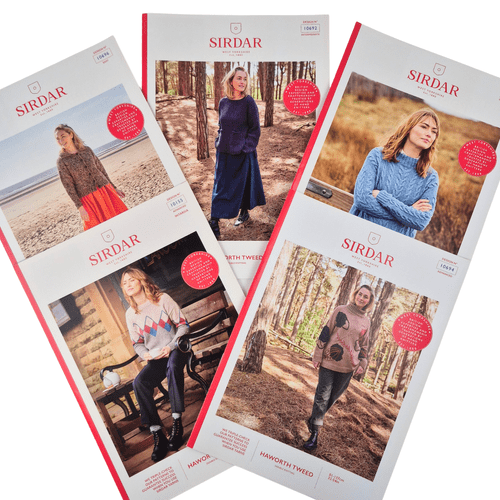 5 x Hayworth Tweed Knitting Patterns (2)