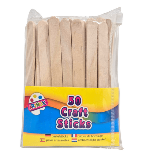 50 Craft sticks