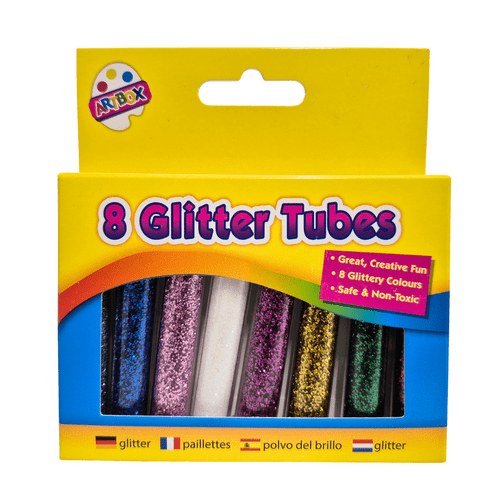 8 Glitter Tubes