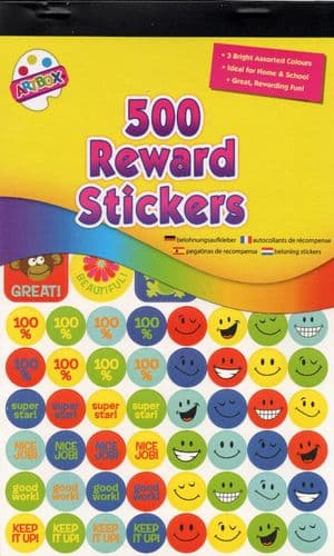 Artbox 500 Reward Stickers
